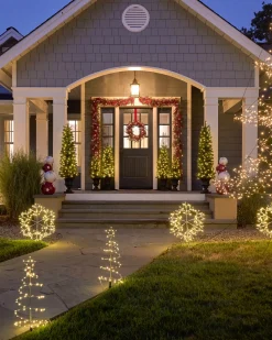 Balsam Hill Outdoor Stacked Christmas Ornaments Sale