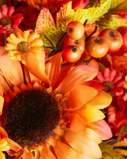 Balsam Hill Outdoor Sunburst Mums Foliage Online