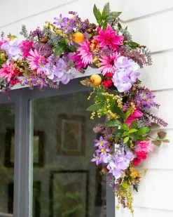 Balsam Hill Outdoor Vibrant Summer Bloom Foliage Online