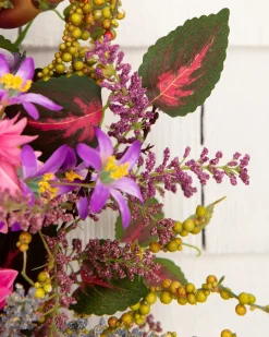 Balsam Hill Outdoor Vibrant Summer Bloom Foliage Online