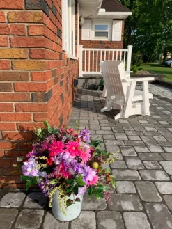Balsam Hill Outdoor Vibrant Summer Bloom Foliage Online