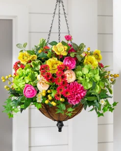 Balsam Hill Outdoor Vivid Blooms Foliage Clearance
