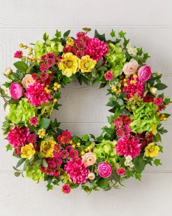 Balsam Hill Outdoor Vivid Blooms Foliage Clearance