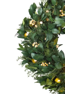 Balsam Hill Outdoor White Berry Cypress Foliage Hot