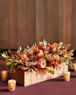 Balsam Hill Persimmon & Pinecone Foliage Online