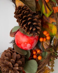 Balsam Hill Persimmon & Pinecone Foliage Online