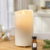 Balsam Hill Pillar Candle Diffuser & Essential Oils Discount
