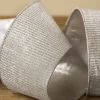 Balsam Hill Pleated Christmas Tree Ribbon