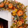 Balsam Hill Pumpkin & Eucalyptus Foliage New