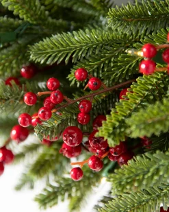 Balsam Hill Red Berry BH Fraser Fir® Foliage Clearance