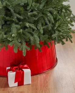 Balsam Hill Red Christmas Tree Collars Hot