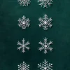 Balsam Hill Rhinestone Snowflake Ornament Set Discount