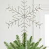 Balsam Hill Rhinestone Snowflake Tree Toppers