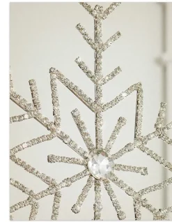 Balsam Hill Rhinestone Snowflake Tree Toppers