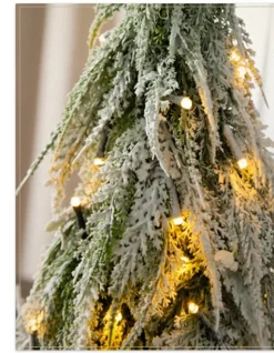 Balsam Hill Snowfall Downswept Tabletop Trees Discount