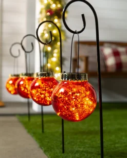 Balsam Hill Solar Merry Metallics Pathway Light Sets Online