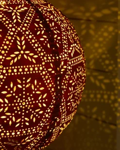 Balsam Hill Solar Mosaic Garden Lantern Set