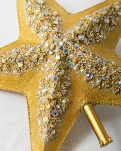Balsam Hill Star Beaded Christmas Tree Topper Sale
