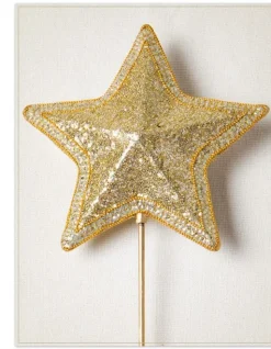 Balsam Hill Star Beaded Christmas Tree Topper Sale