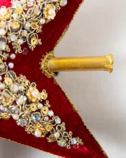 Balsam Hill Star Beaded Christmas Tree Topper Sale