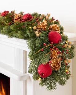 Balsam Hill Vermont White Spruce Bordeaux Foliage Discount
