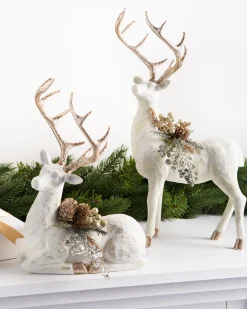 Balsam Hill Winter Frost Tabletop Deer Best