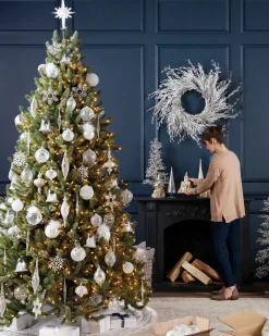 Balsam Hill Winter White Ornament Collection Outlet