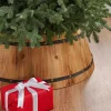 Balsam Hill Wooden Barrel Christmas Tree Collars
