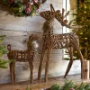 Balsam Hill Woodland Reindeer & Sleigh Best